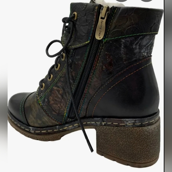 NWT - L'ARTISTE By Spring Step Lace-Up Boots, Women's Size EU 36 (US 5.5-6 M) - Picture 2 of 2